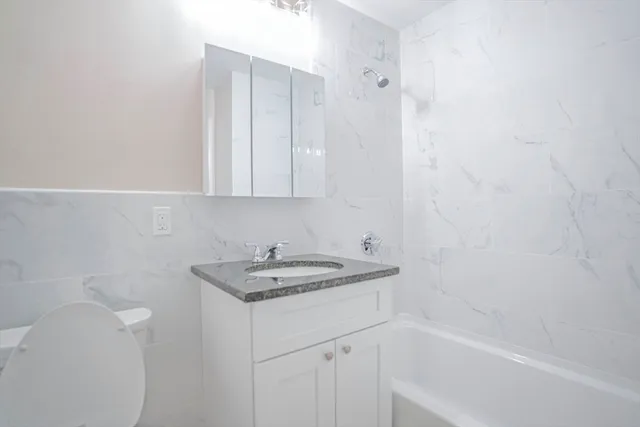 a car parked in front of a building