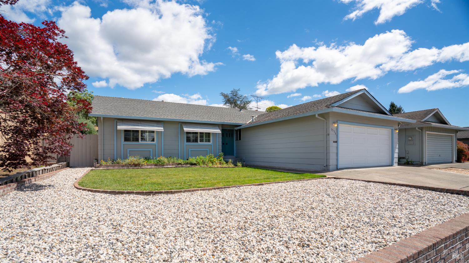 1536 Sunview Court Santa Rosa, CA 95401 - Photo 27 of 28 a front view of a house with a yard