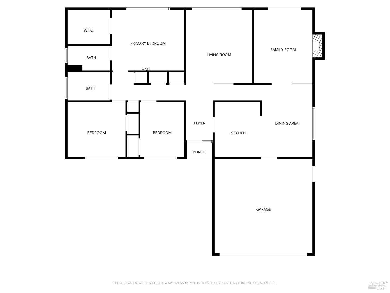1536 Sunview Court Santa Rosa, CA 95401 - Photo 28 of 28 a picture of floor plan