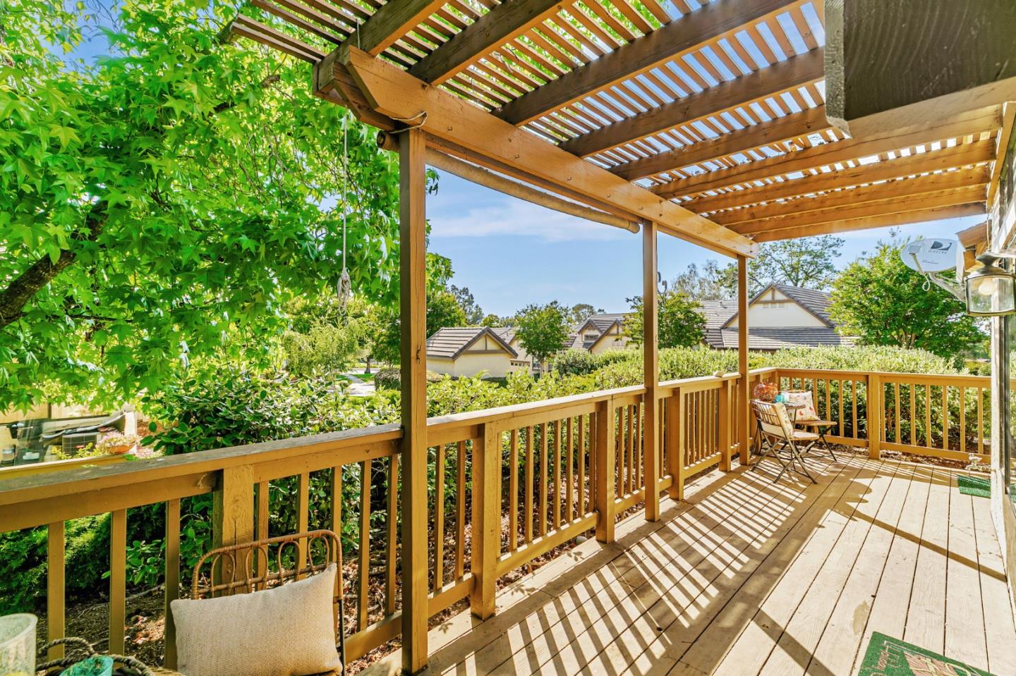 7530 Morevern Circle San Jose, CA 95135 - Photo 36 of 41 a view of a balcony with wooden floor