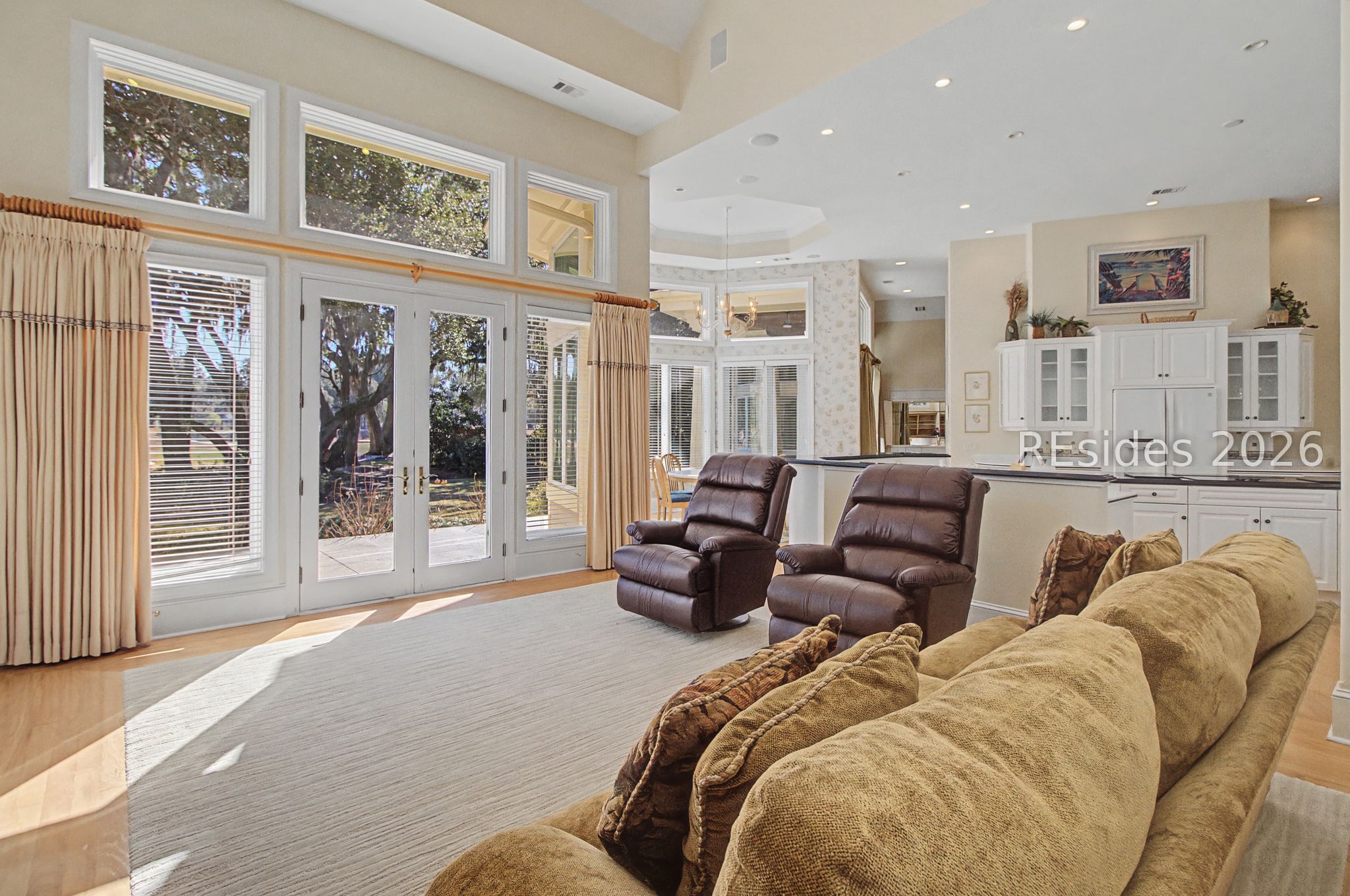 88 Inverness Drive Bluffton, SC 29910 - Photo 18 of 47 Family rm w/French doors leading out to patio