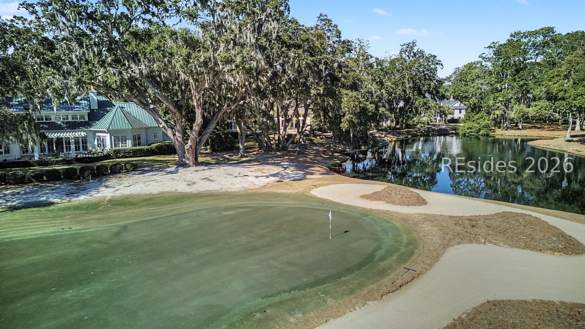 88 Inverness Drive Bluffton, SC 29910 - Photo 45 of 47 Rear of home, to the right from across the green.