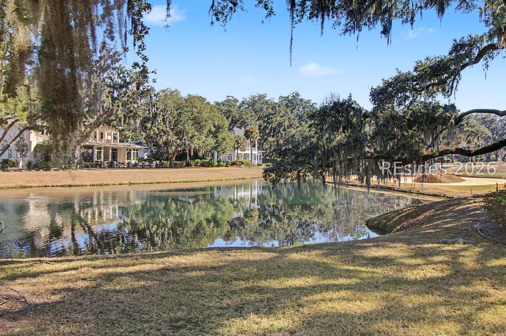 88 Inverness Drive Bluffton, SC 29910 - Photo 5 of 47 Lagoon view from the rear of the property.