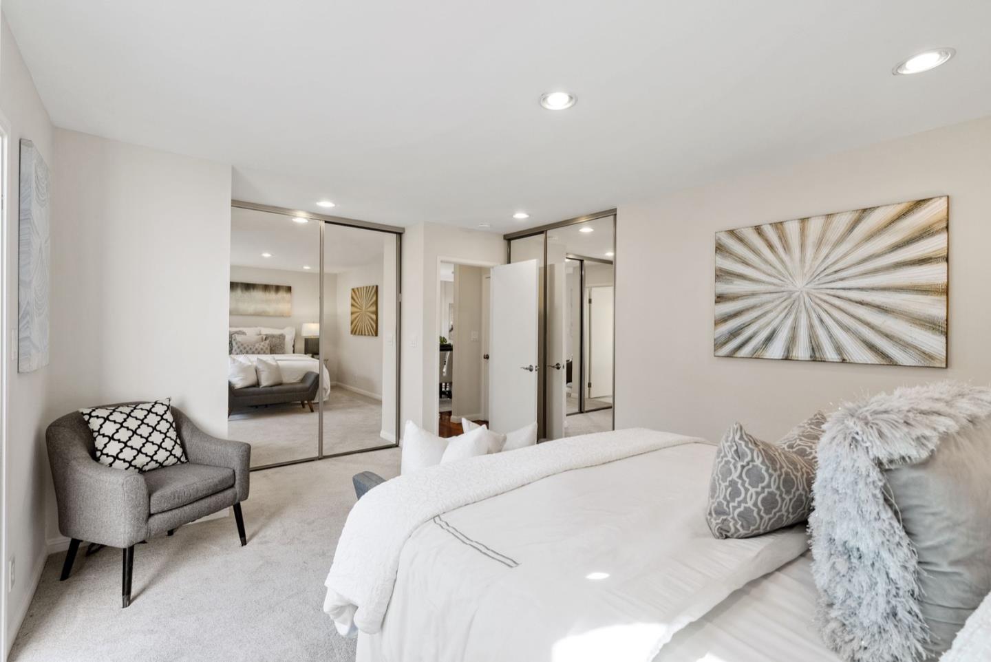 76 Jim Elder Drive Campbell, CA 95008 - Photo 16 of 37 a bedroom with a bed and a couch