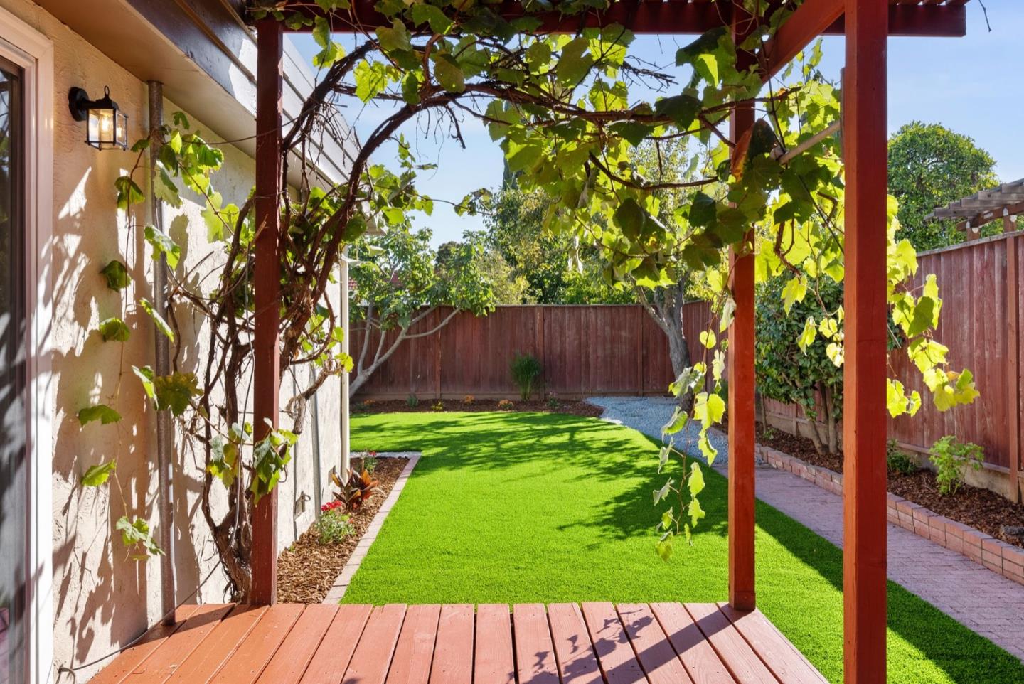 76 Jim Elder Drive Campbell, CA 95008 - Photo 28 of 37 a view of backyard with deck