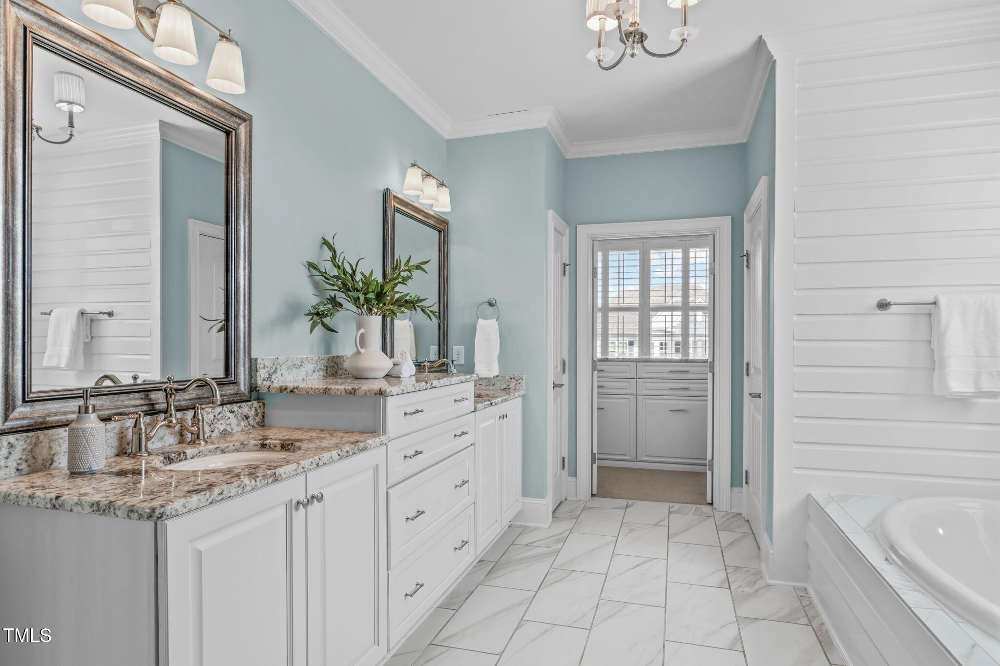 5025 Fanyon Way Raleigh, NC 27612 - Photo 38 of 69 Double Vanity Primary Bath