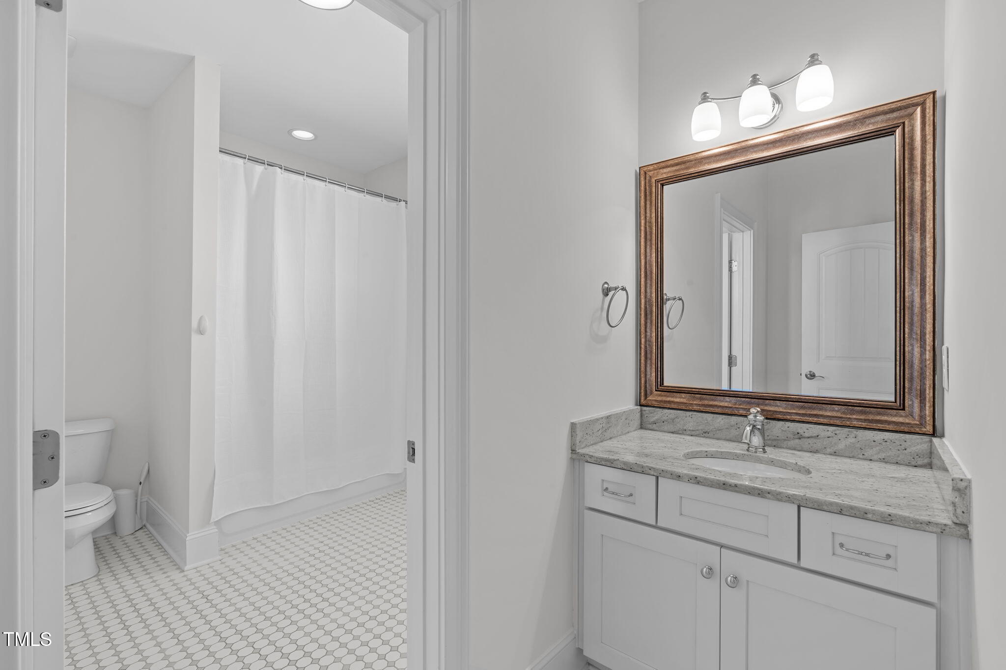 5025 Fanyon Way Raleigh, NC 27612 - Photo 44 of 69 Jack and Jill Bathroom