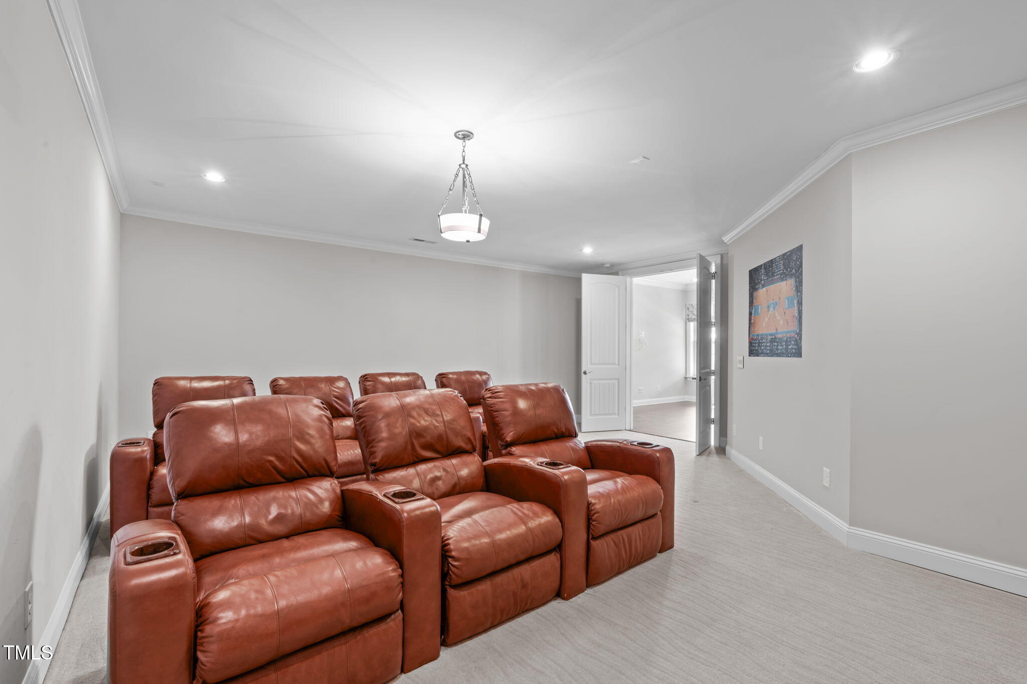 5025 Fanyon Way Raleigh, NC 27612 - Photo 52 of 69 Theater Room
