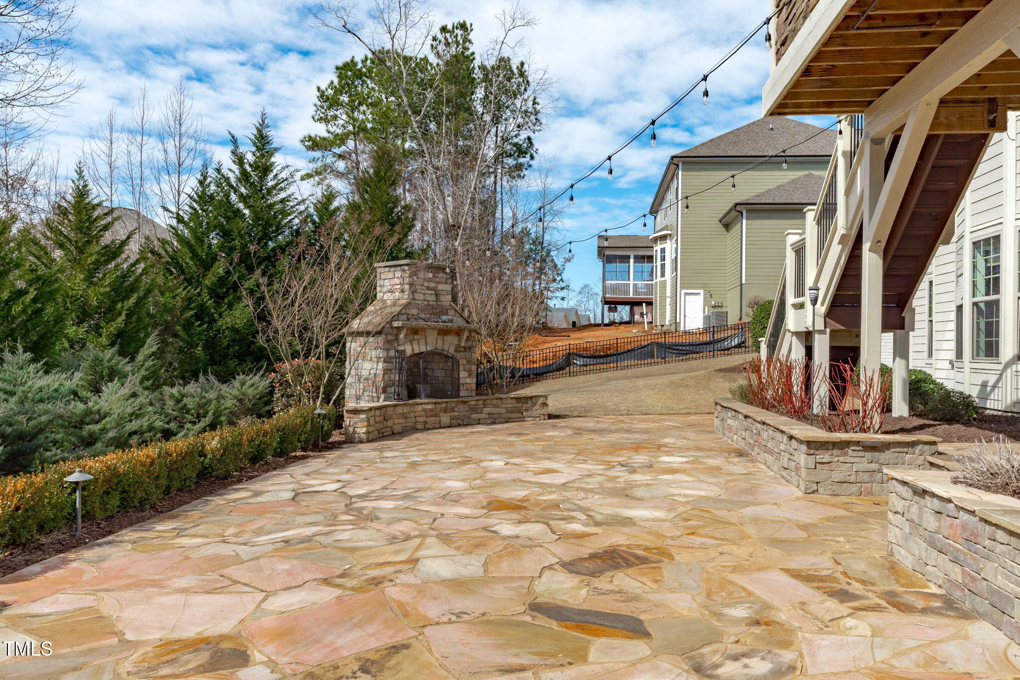 5025 Fanyon Way Raleigh, NC 27612 - Photo 58 of 69 Outdoor Fireplace
