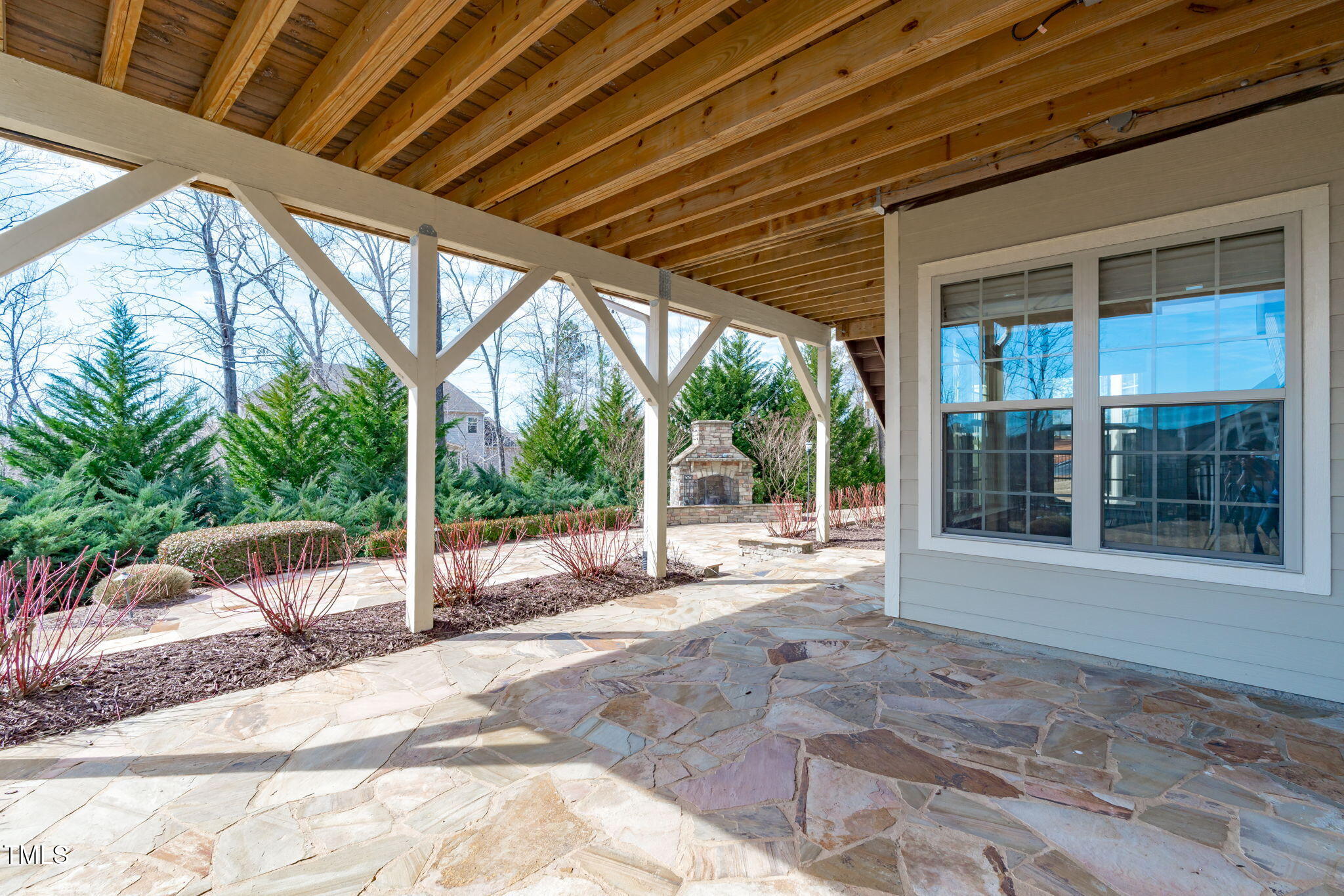 5025 Fanyon Way Raleigh, NC 27612 - Photo 60 of 69 Covered Back Patio