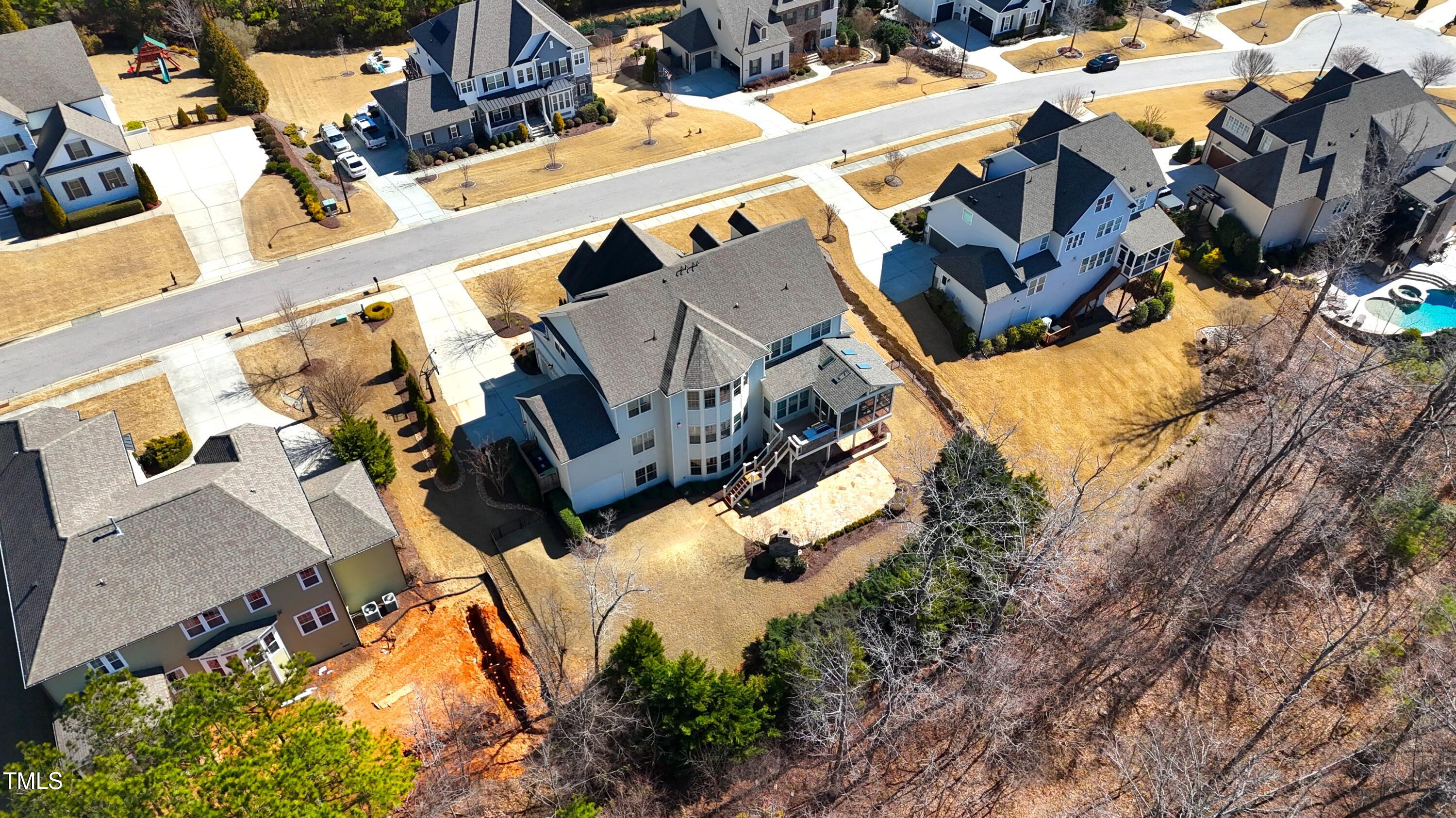 5025 Fanyon Way Raleigh, NC 27612 - Photo 65 of 69 Aerial