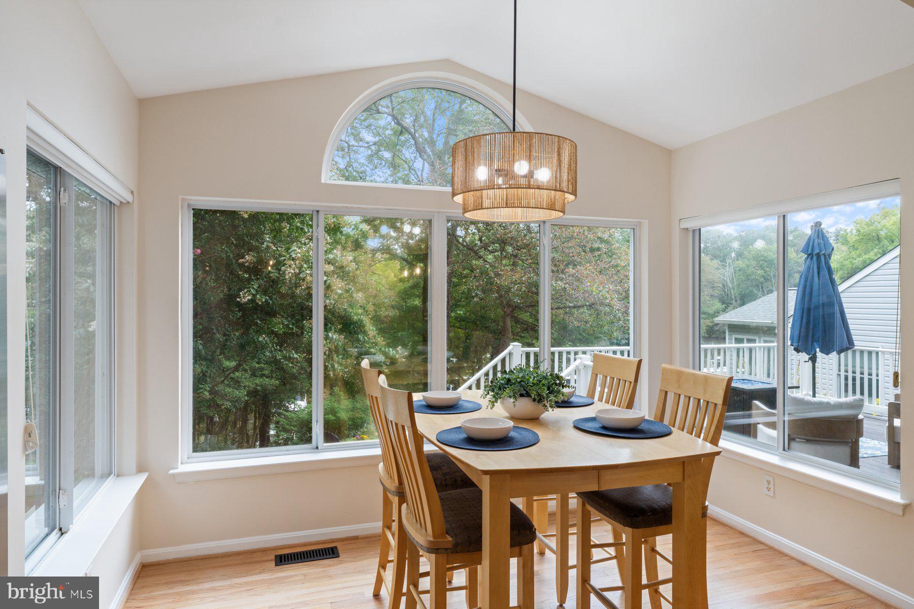 359 Valley Stream Road Severna Park, MD 21146 - Photo 16 of 55 a view of a dining room with furniture window and outside view