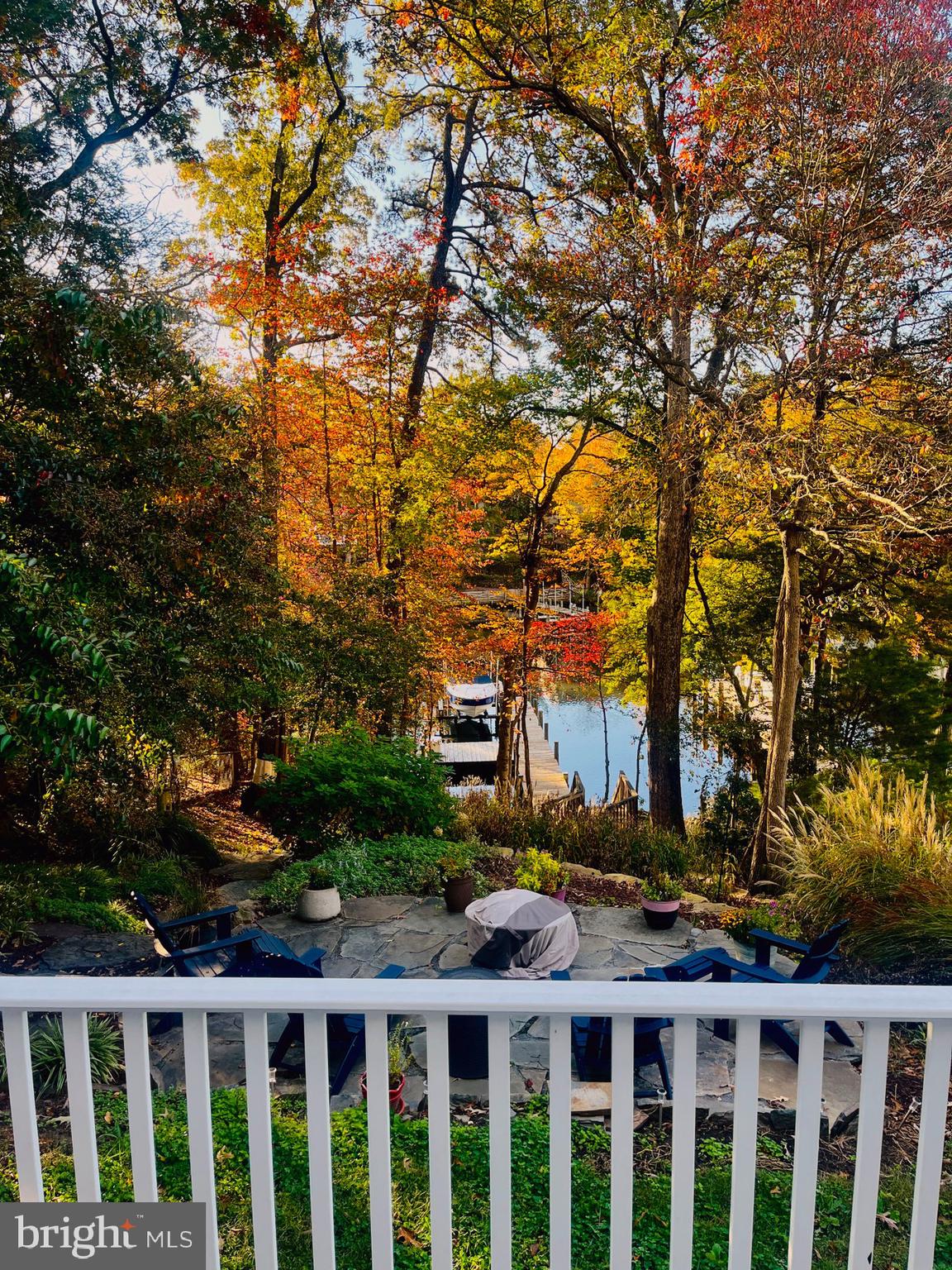 359 Valley Stream Road Severna Park, MD 21146 - Photo 44 of 55 a view of a yard with plants and wooden fence