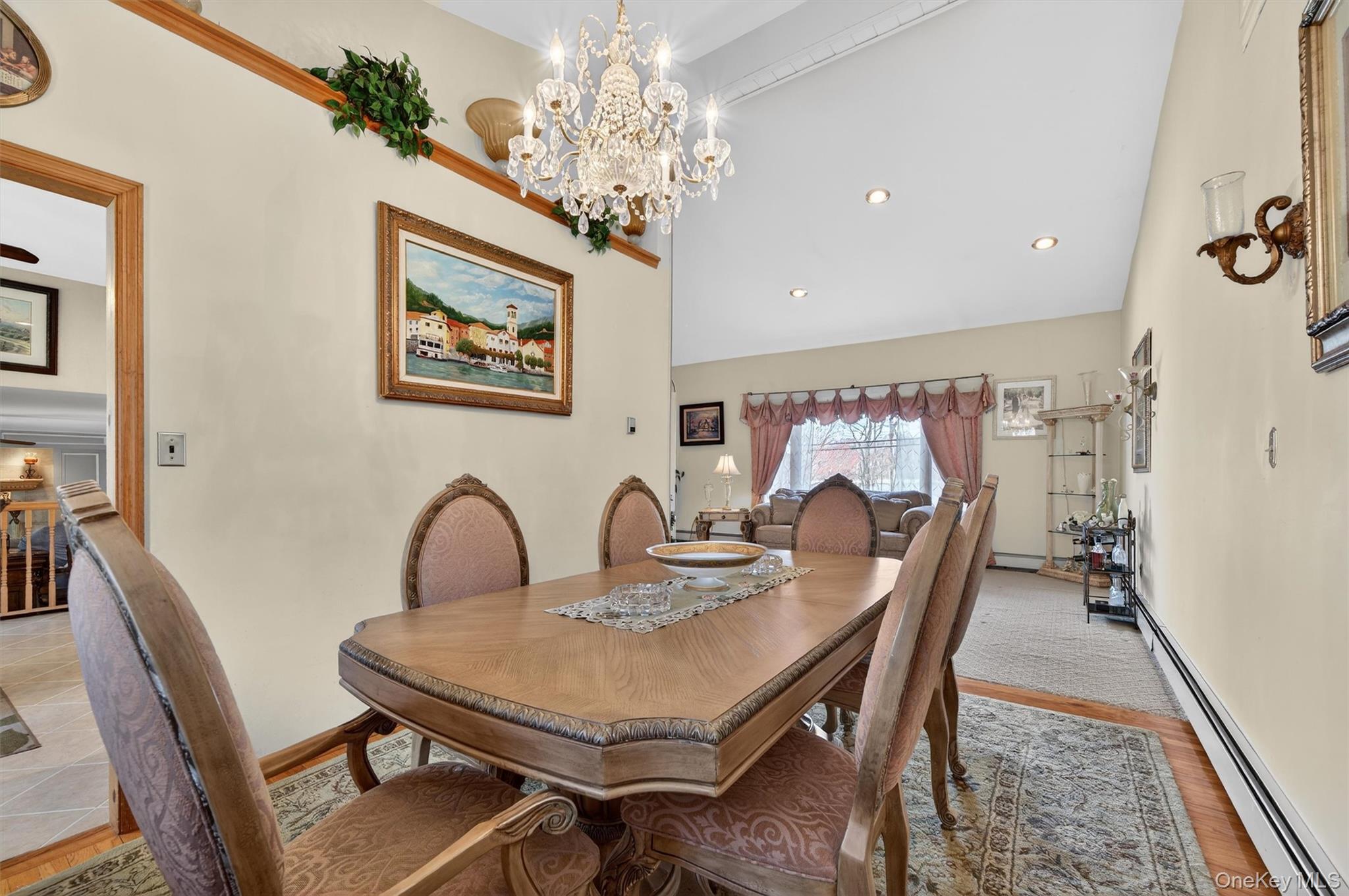 449 West Mombasha Road Monroe, NY 10950 - Photo 35 of 39 a view of a dining room with furniture and chandelier