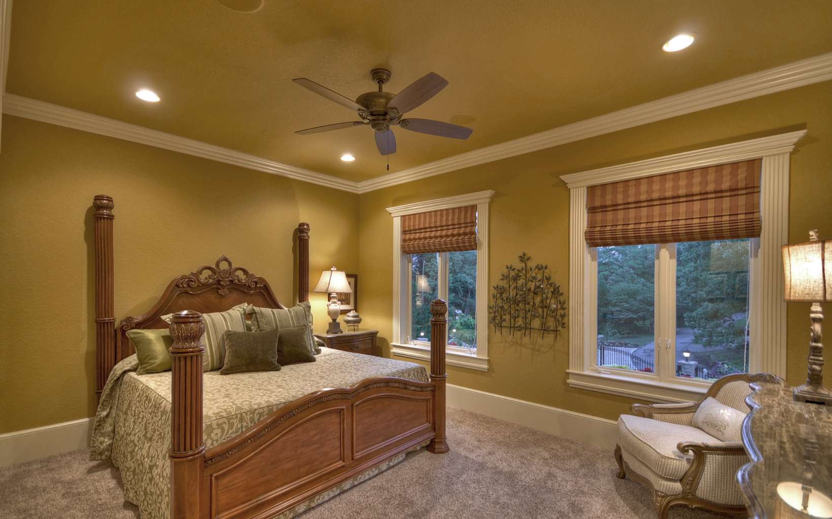 474 Stewart Camp Point Blue Ridge, GA 30513 - Photo 14 of 75 a bedroom with a bed and glass window