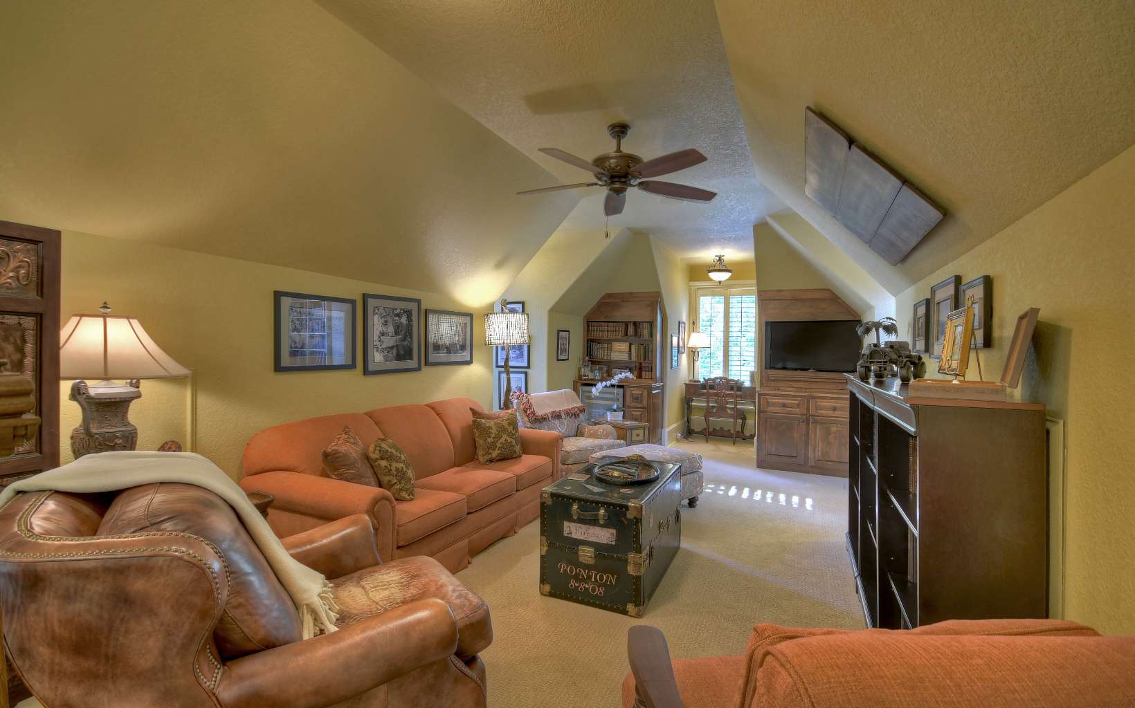 474 Stewart Camp Point Blue Ridge, GA 30513 - Photo 26 of 75 a living room with furniture and a wooden floor