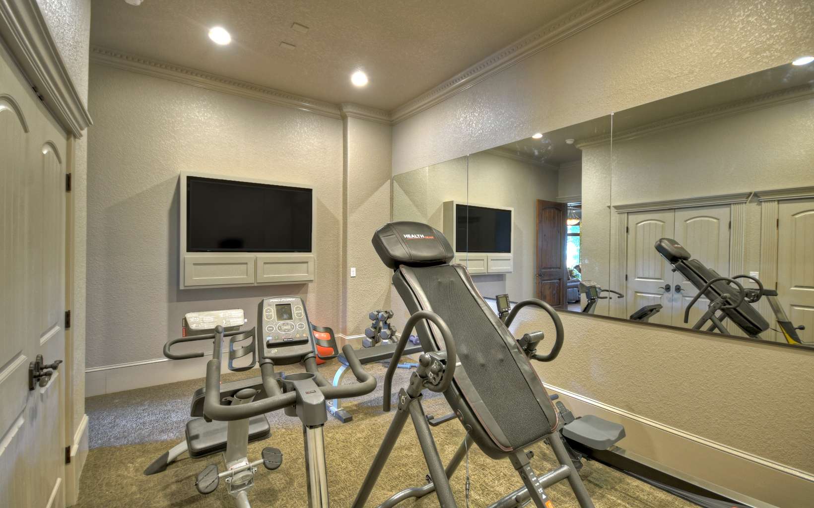 474 Stewart Camp Point Blue Ridge, GA 30513 - Photo 37 of 75 a view of a room with gym equipment