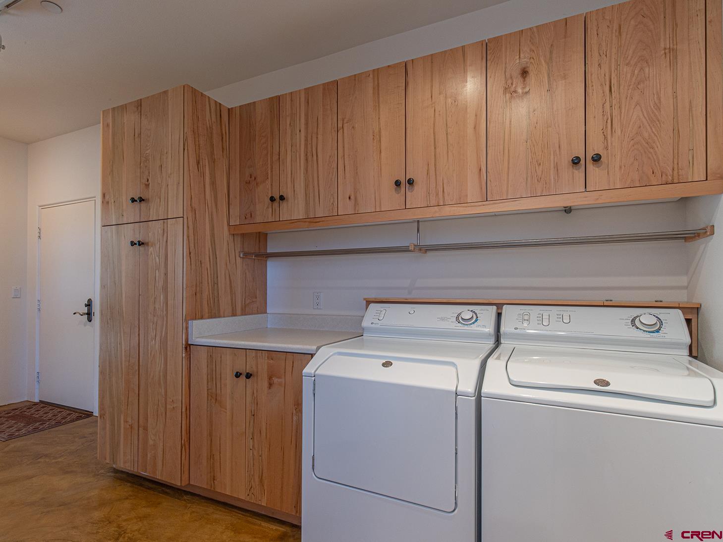 550 Wildcat Trail Hesperus, CO 81326 - Photo 19 of 27 a utility room with dryer and washer