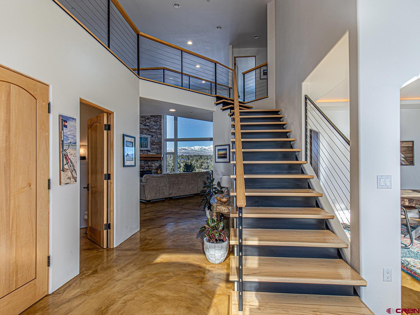 550 Wildcat Trail Hesperus, CO 81326 - Photo 2 of 27 a view of entryway and hall with wooden floor