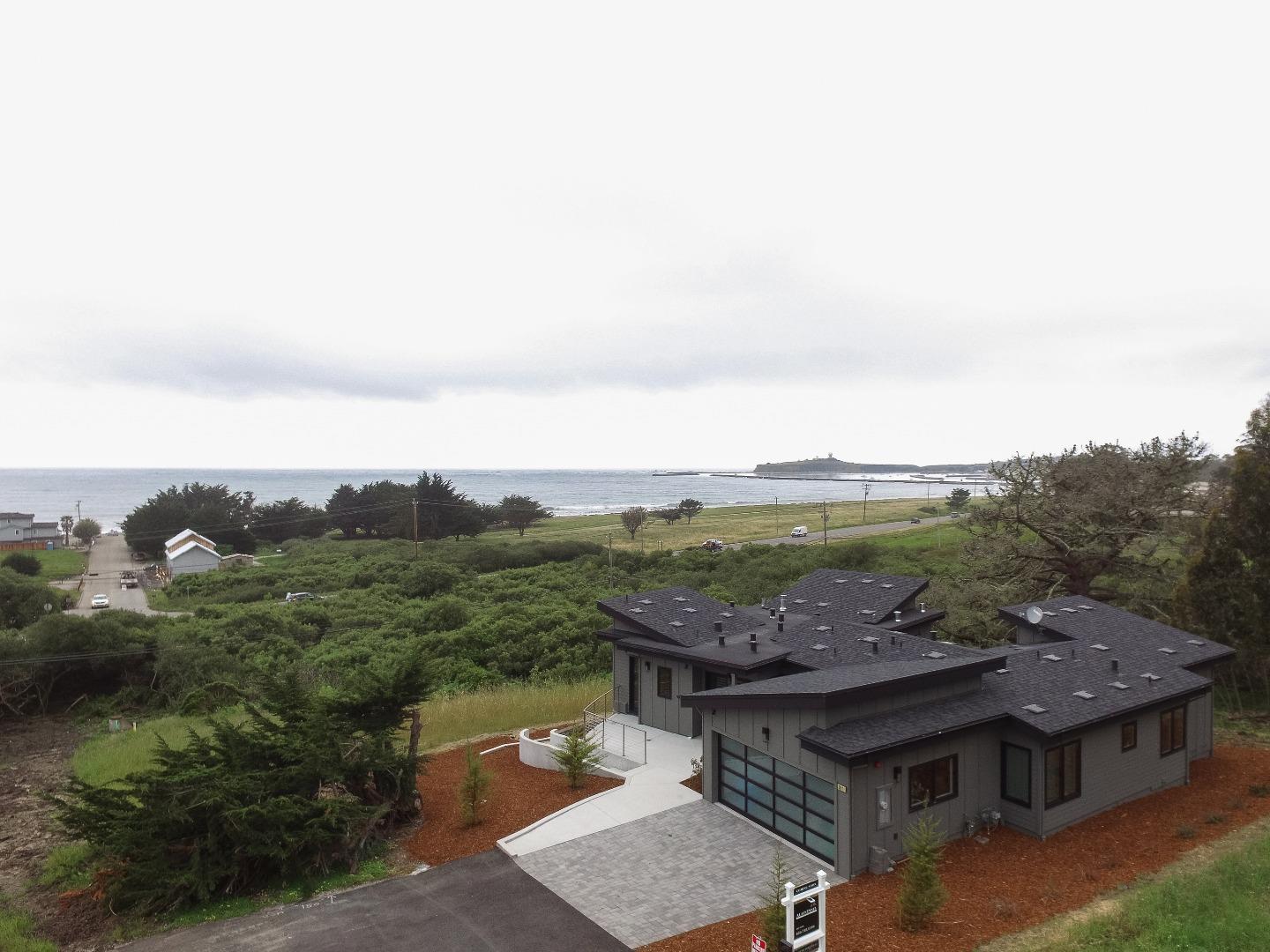 311 Magellan Avenue Half Moon Bay, CA 94019 - Photo 30 of 37 an aerial view of residential houses with outdoor space and trees