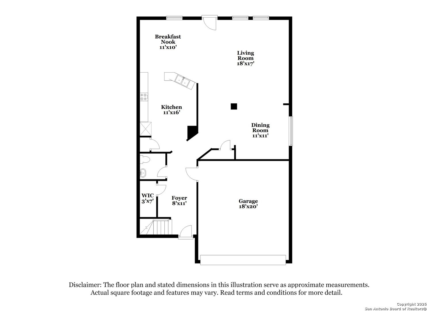 3415 Dunlap Fields Converse, TX 78109 - Photo 17 of 17 a picture of a room with a white wall and white wall