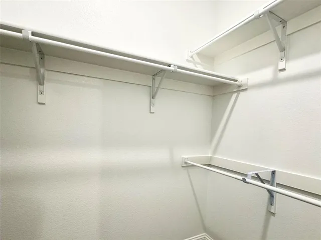 a view of a rack on the wall