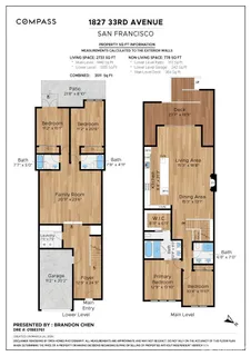 $2,380,000 | 1827 33rd Avenue, San Francisco, CA 94122