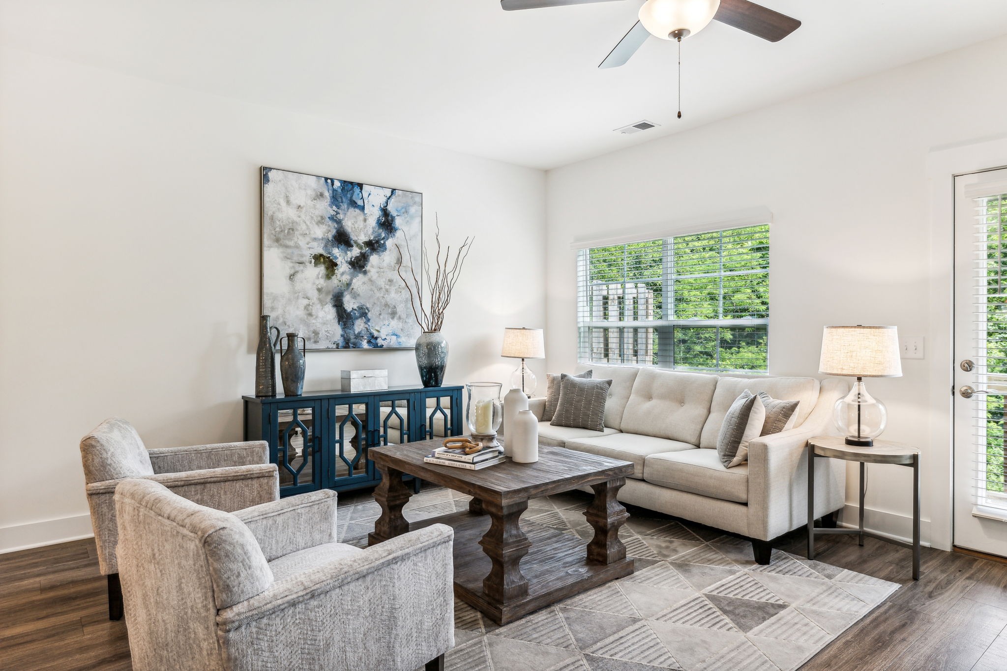 7144 Gracious Drive Franklin, TN 37064 - Photo 14 of 32 a living room with furniture and a large window