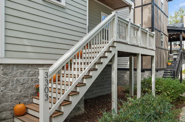 a front view of a house with yard