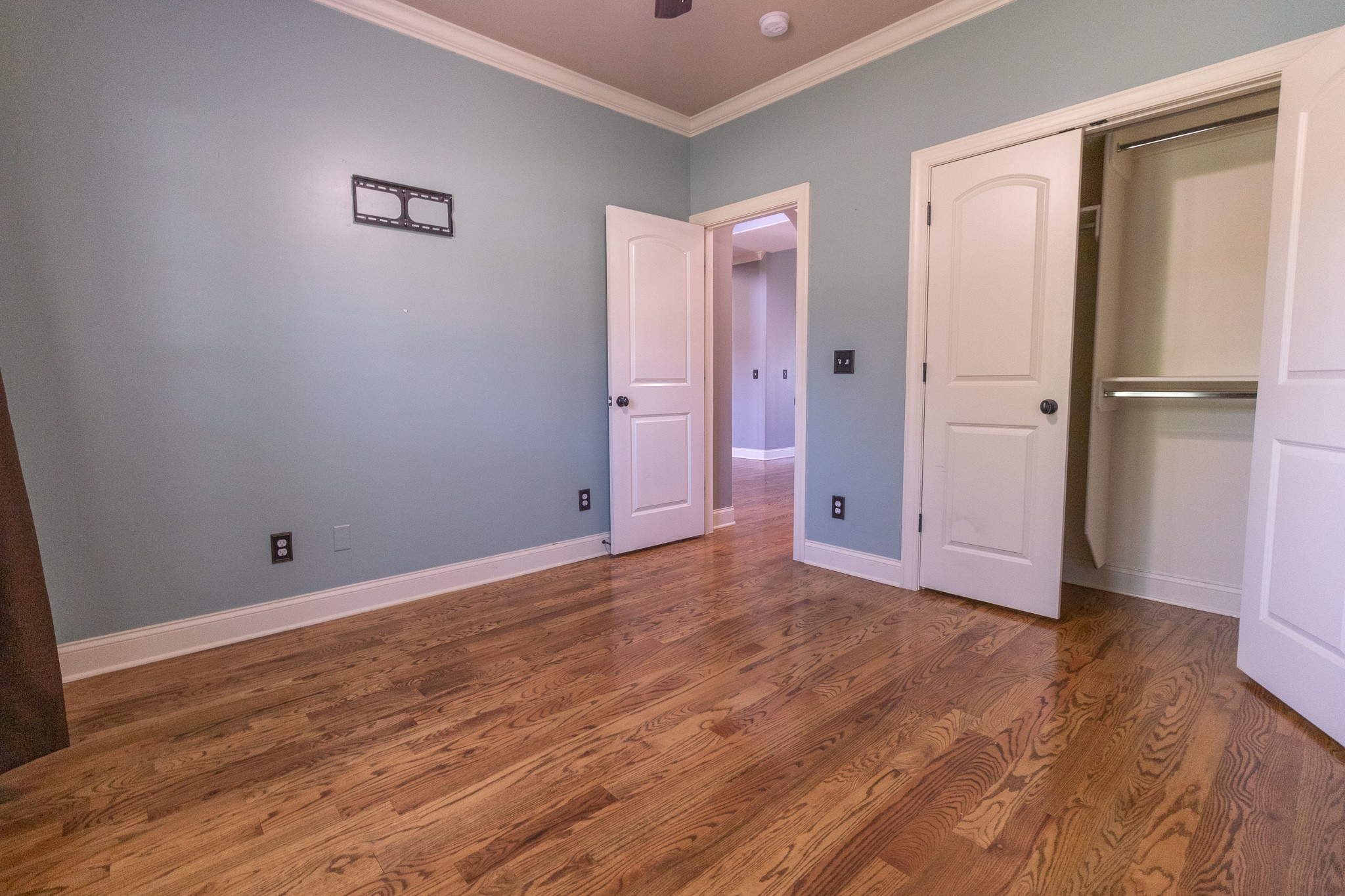 3075 Sakari Circle Spring Hill, TN 37174 - Photo 17 of 35 a view of an empty room with wooden floor and a window