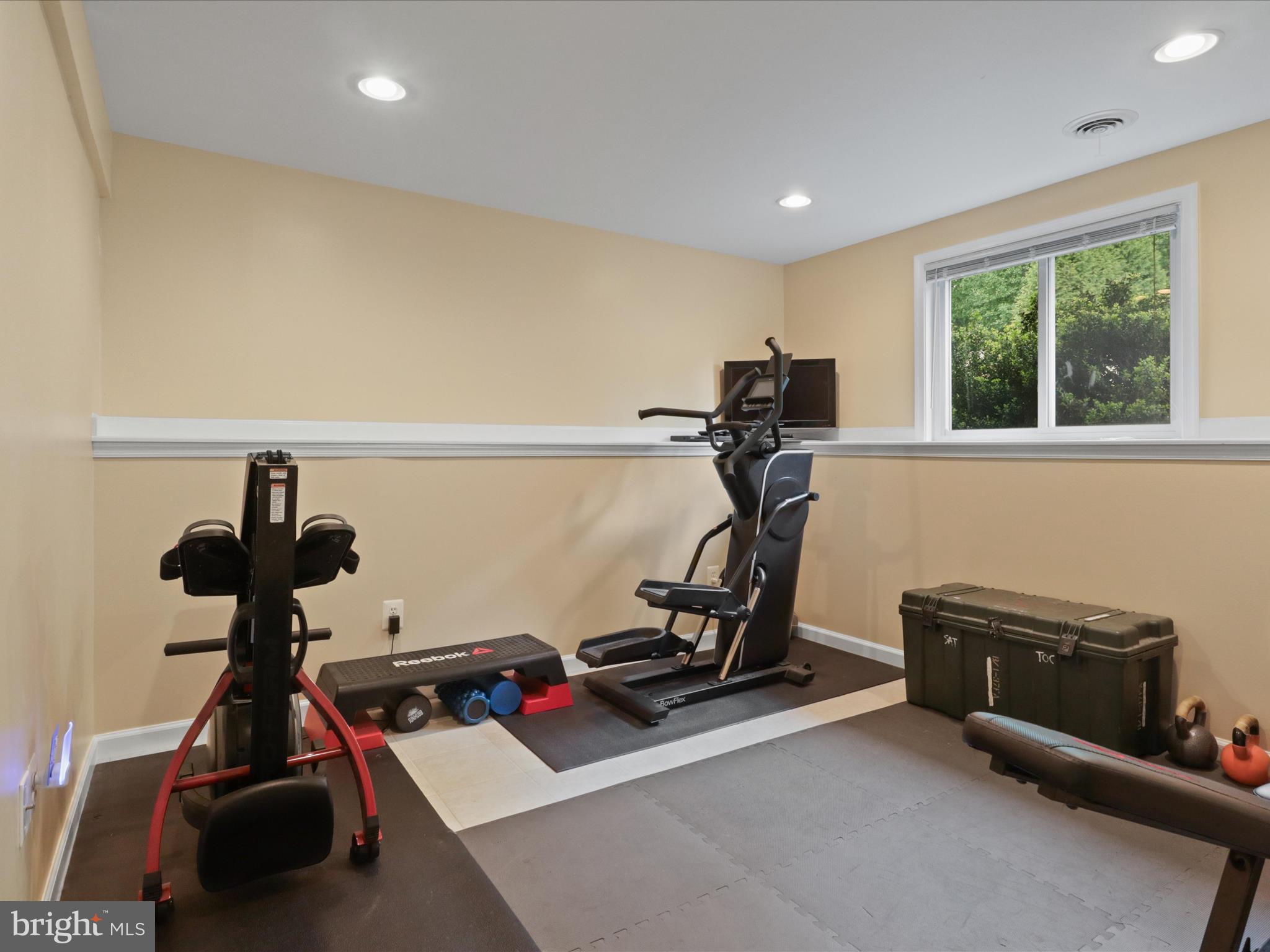 7313 Husky Lane Springfield, VA 22151 - Photo 28 of 49 a view of a room with gym equipment