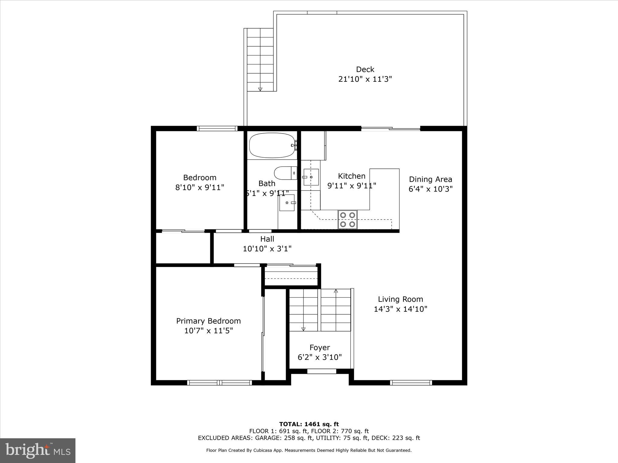 7313 Husky Lane Springfield, VA 22151 - Photo 48 of 49 a picture of a park with a bench