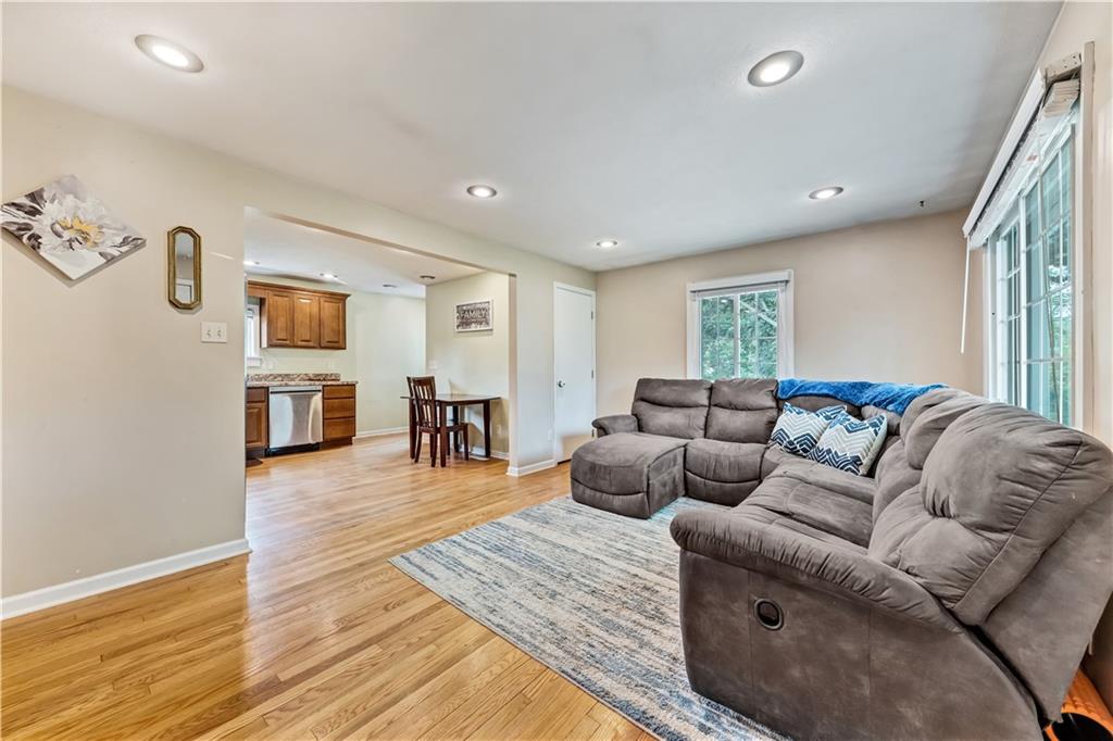 1248 Savannah Road New Castle, PA 16101 - Photo 9 of 25 a living room with furniture and a wooden floor