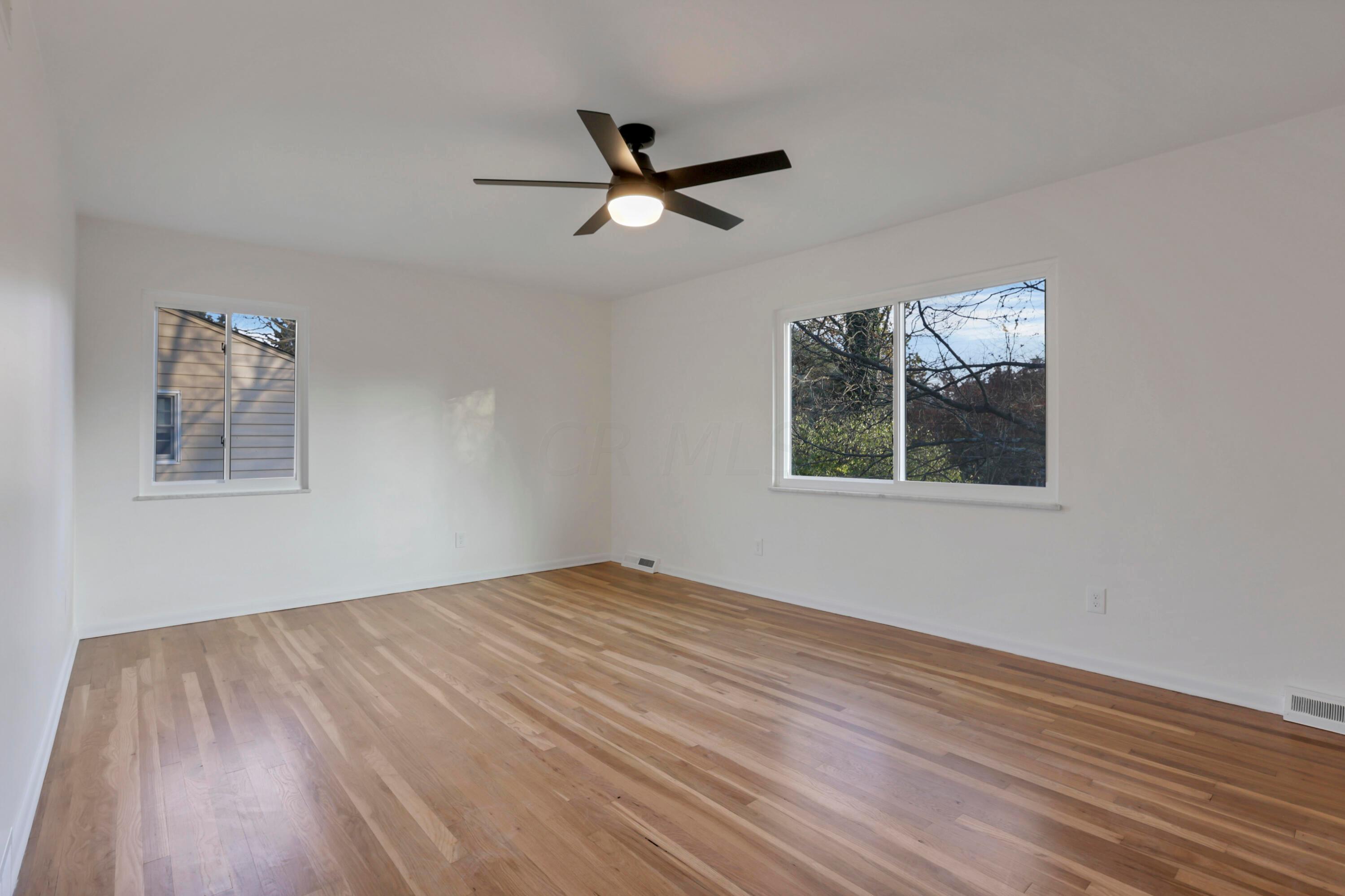 2275 Haverford Road Columbus, OH 43220 - Photo 33 of 57 The three additional bedrooms on the second floor all offer refinished hardwood floors, ceiling fans and generous closets.