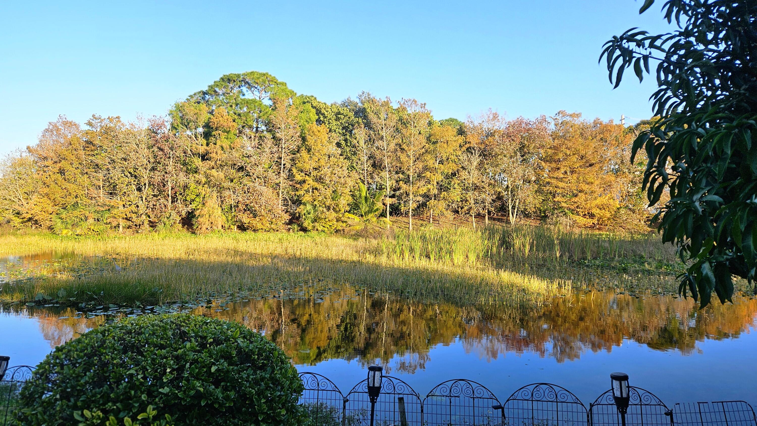 1768 Sawgrass Circle Greenacres, FL 33413 - Photo 2 of 40 a view of a lake with a mountain in the background