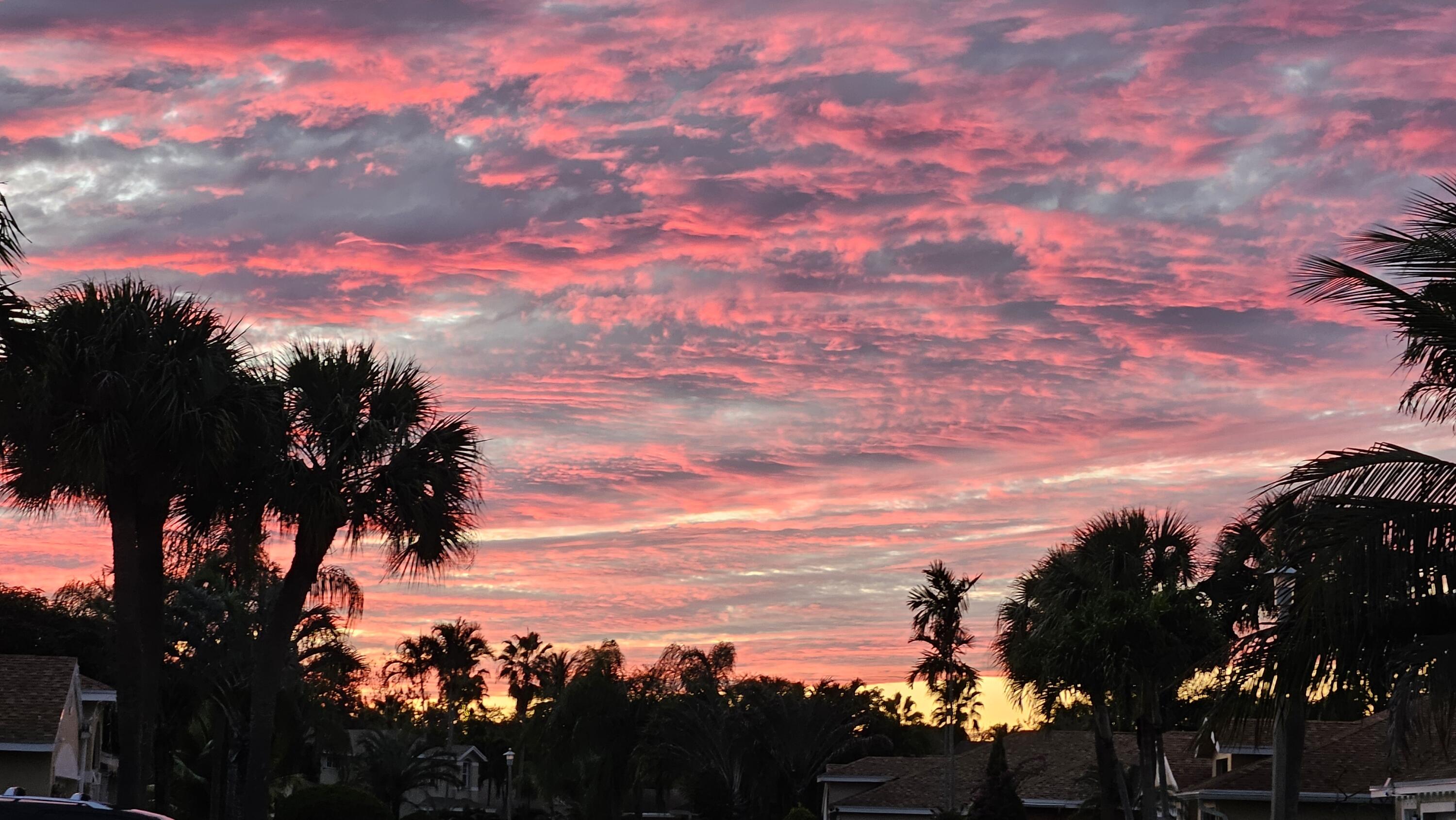 1768 Sawgrass Circle Greenacres, FL 33413 - Photo 35 of 40 a view of sunset