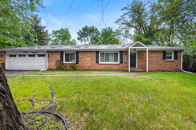 front view of house with a yard