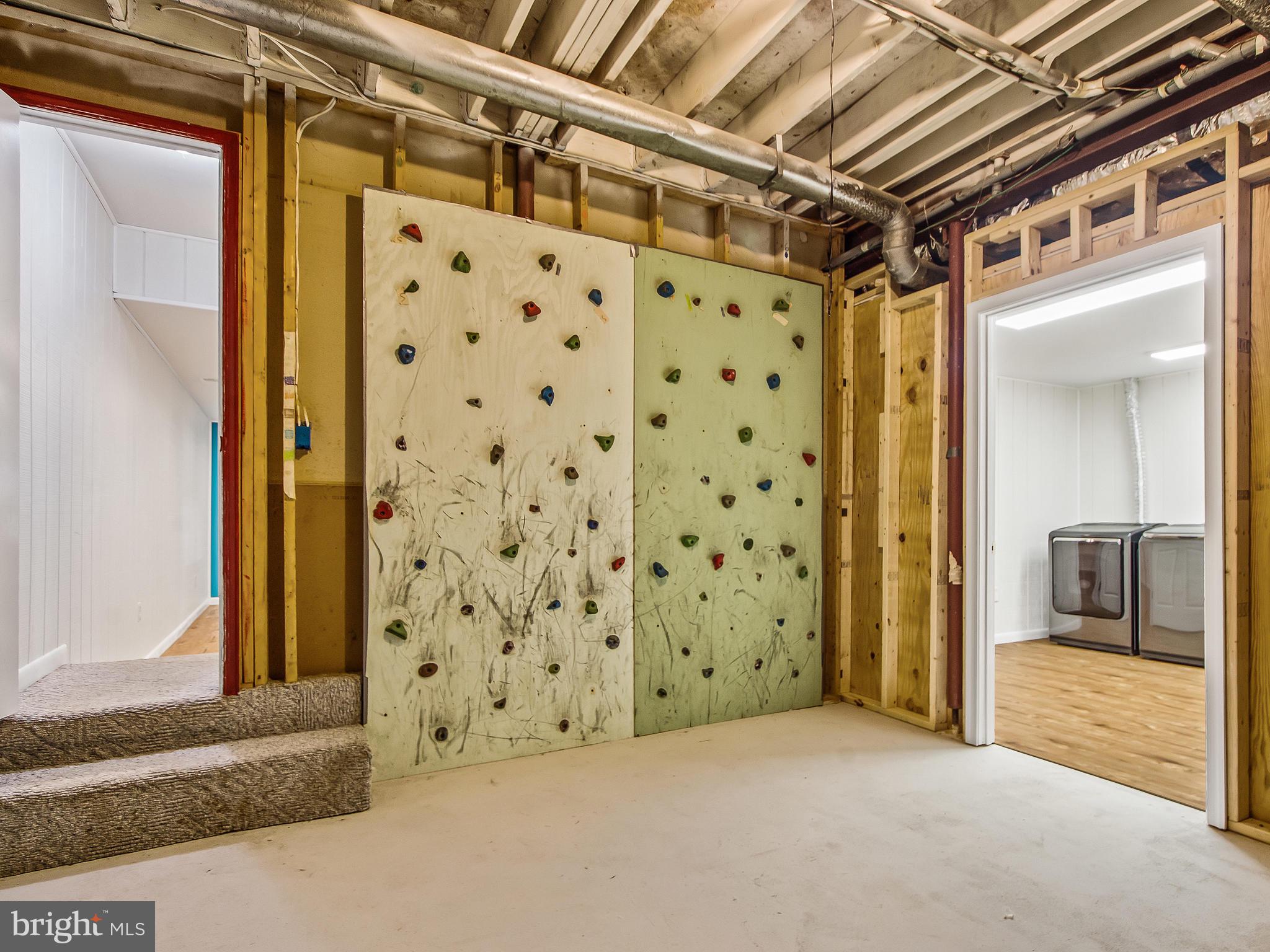 7440 Damascus Road Laytonsville, MD 20882 - Photo 42 of 54 Lower Level Climbing Wall