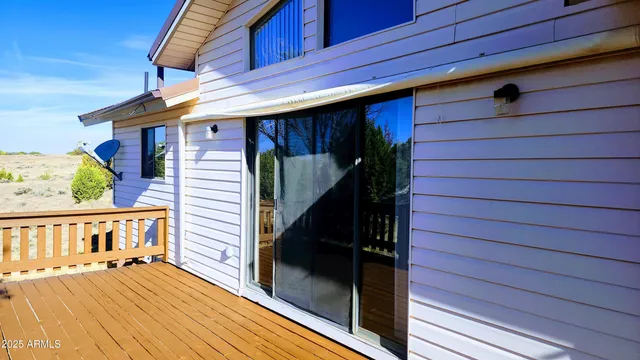 a view of deck and patio
