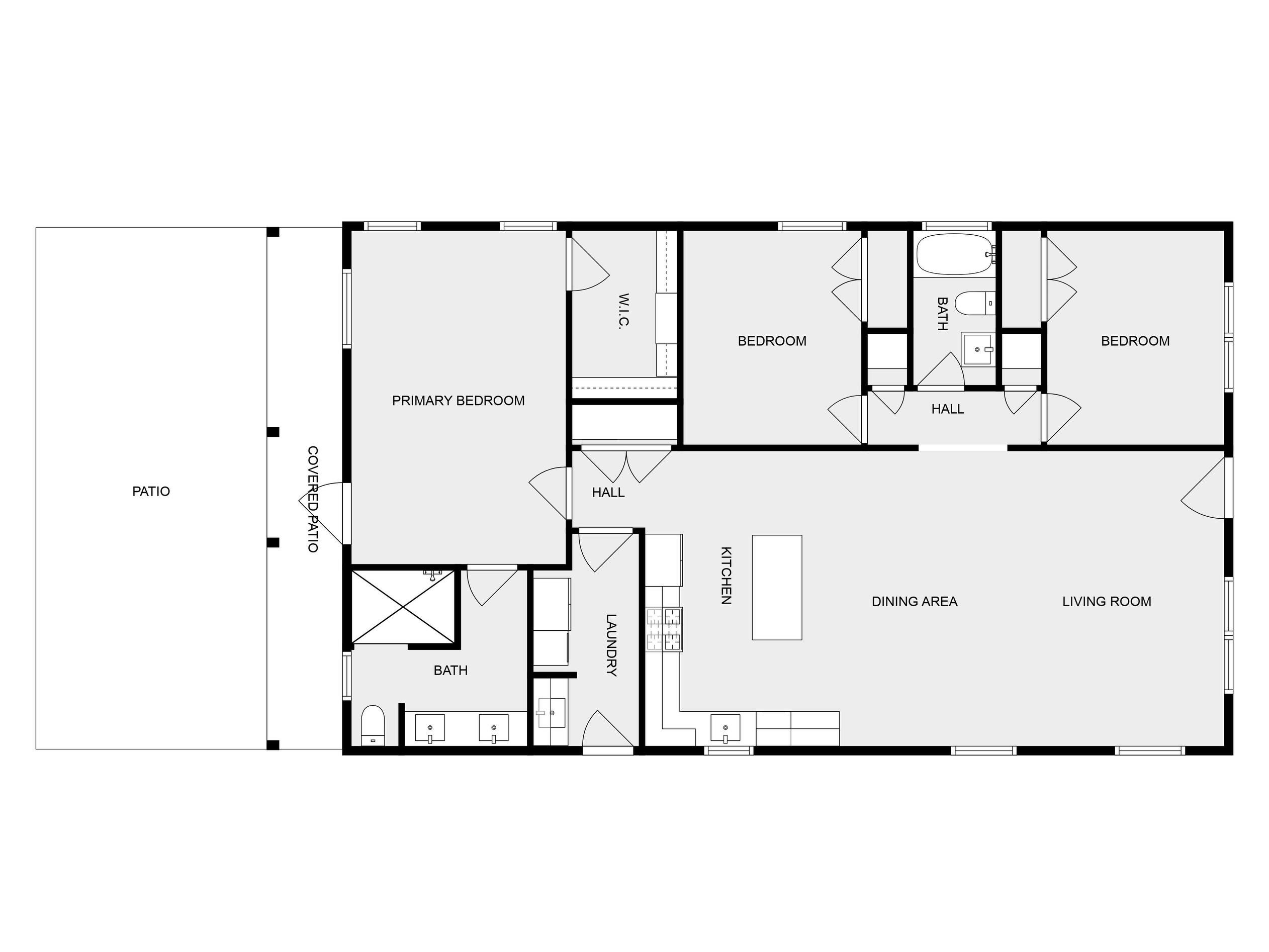 5501 Mobile Avenue Orange Beach, AL 36561 - Photo 40 of 40 View of home floor plan