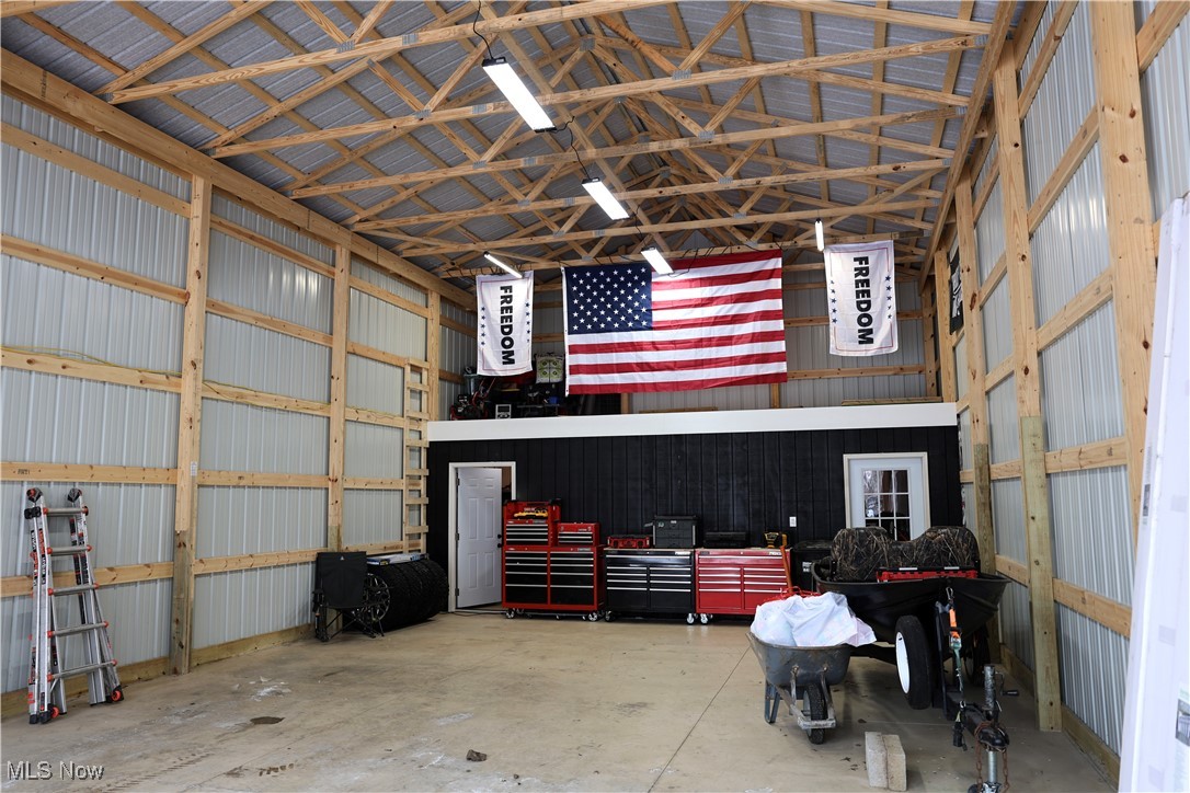 29311 Rabbit Ridge Road Howard, OH 43028 - Photo 23 of 39 24x48 pole barn interior