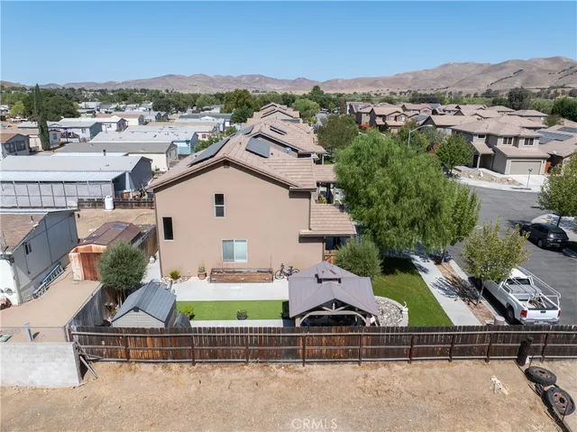 an aerial view of a city with lots of residential buildings