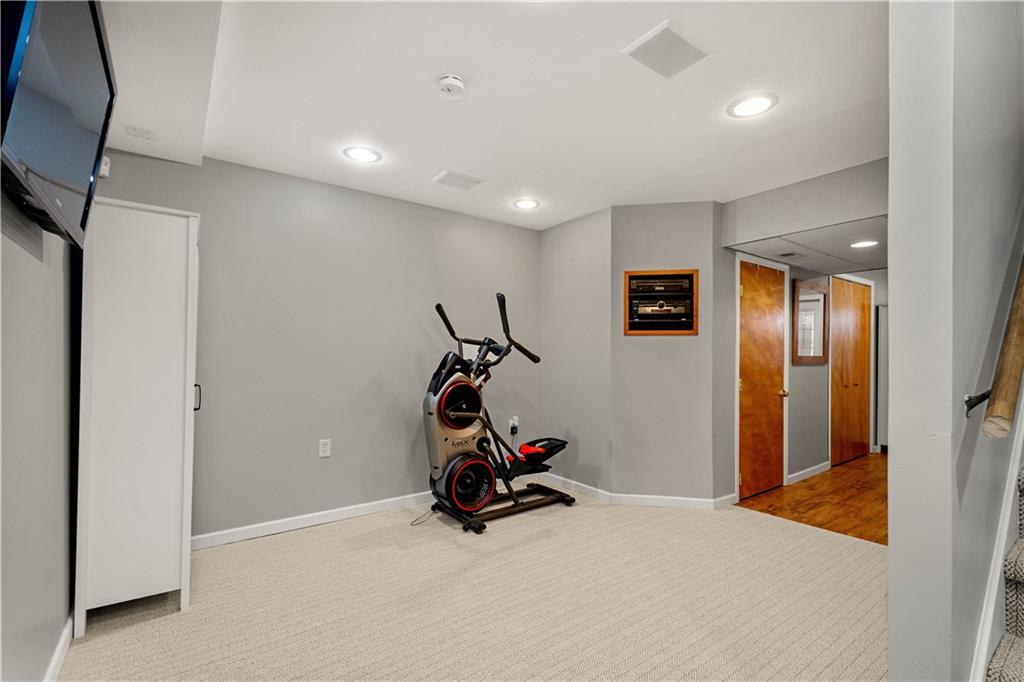 108 Walnut Drive Eighty Four, PA 15330 - Photo 32 of 47 a view of a room with gym equipment