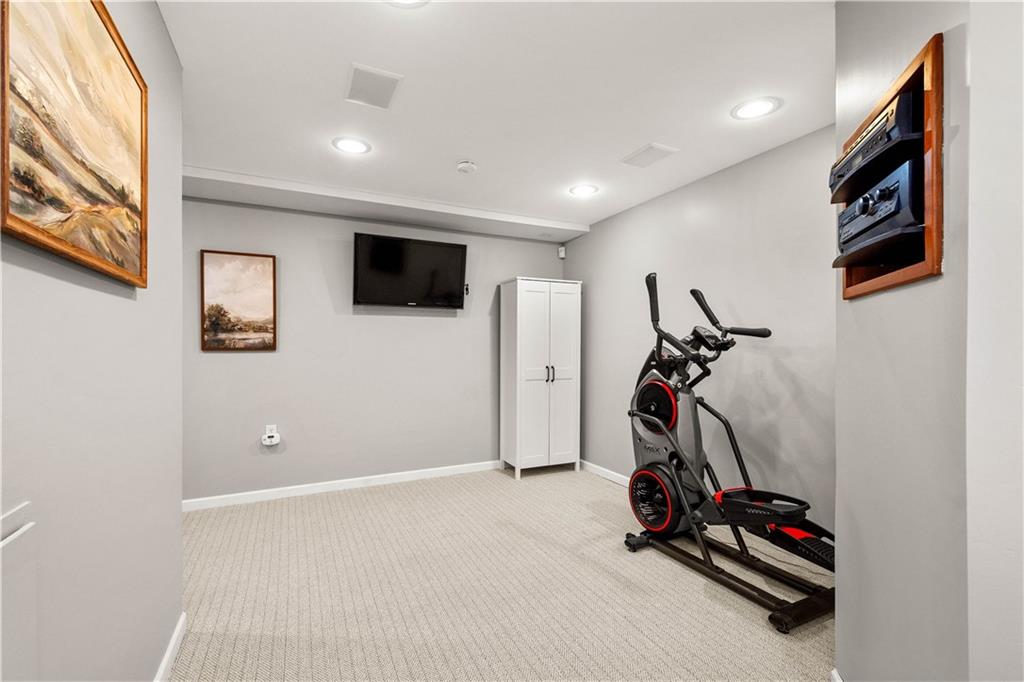 108 Walnut Drive Eighty Four, PA 15330 - Photo 34 of 47 a view of a room with gym equipment