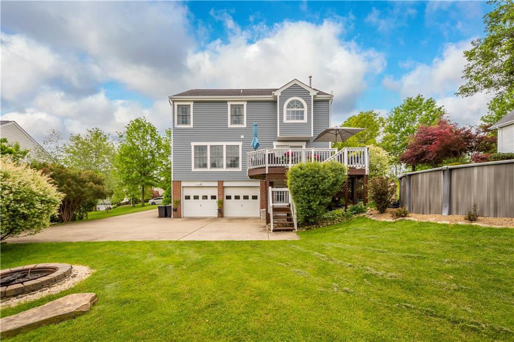 108 Walnut Drive Eighty Four, PA 15330 - Photo 38 of 47 a front view of a house with garden
