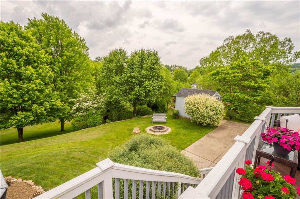 108 Walnut Drive Eighty Four, PA 15330 - Photo 41 of 47 a view of a backyard with seating area