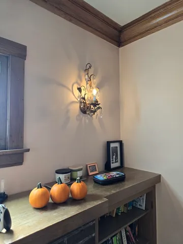 a view of a workspace with furniture