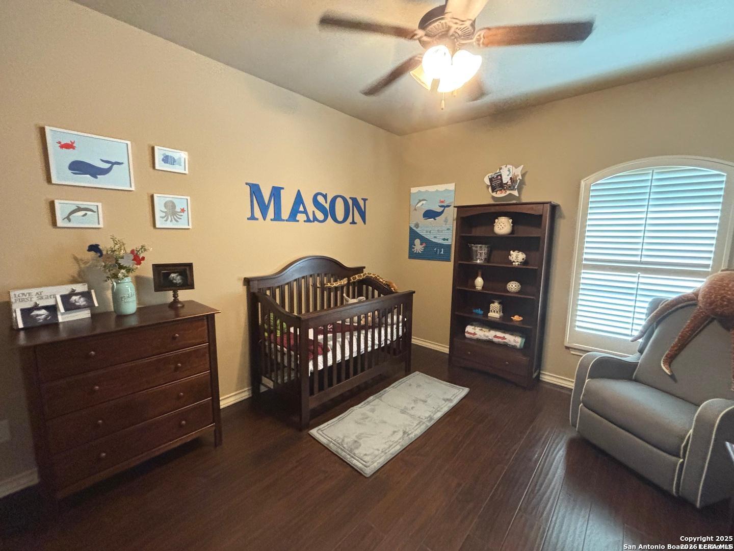 104 Park View Poth, TX 78147 - Photo 33 of 54 a bedroom with furniture and a window