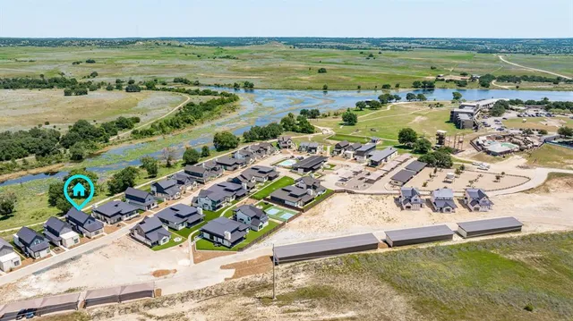 a view of a lake with a ocean