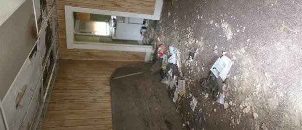 a view of water heater room